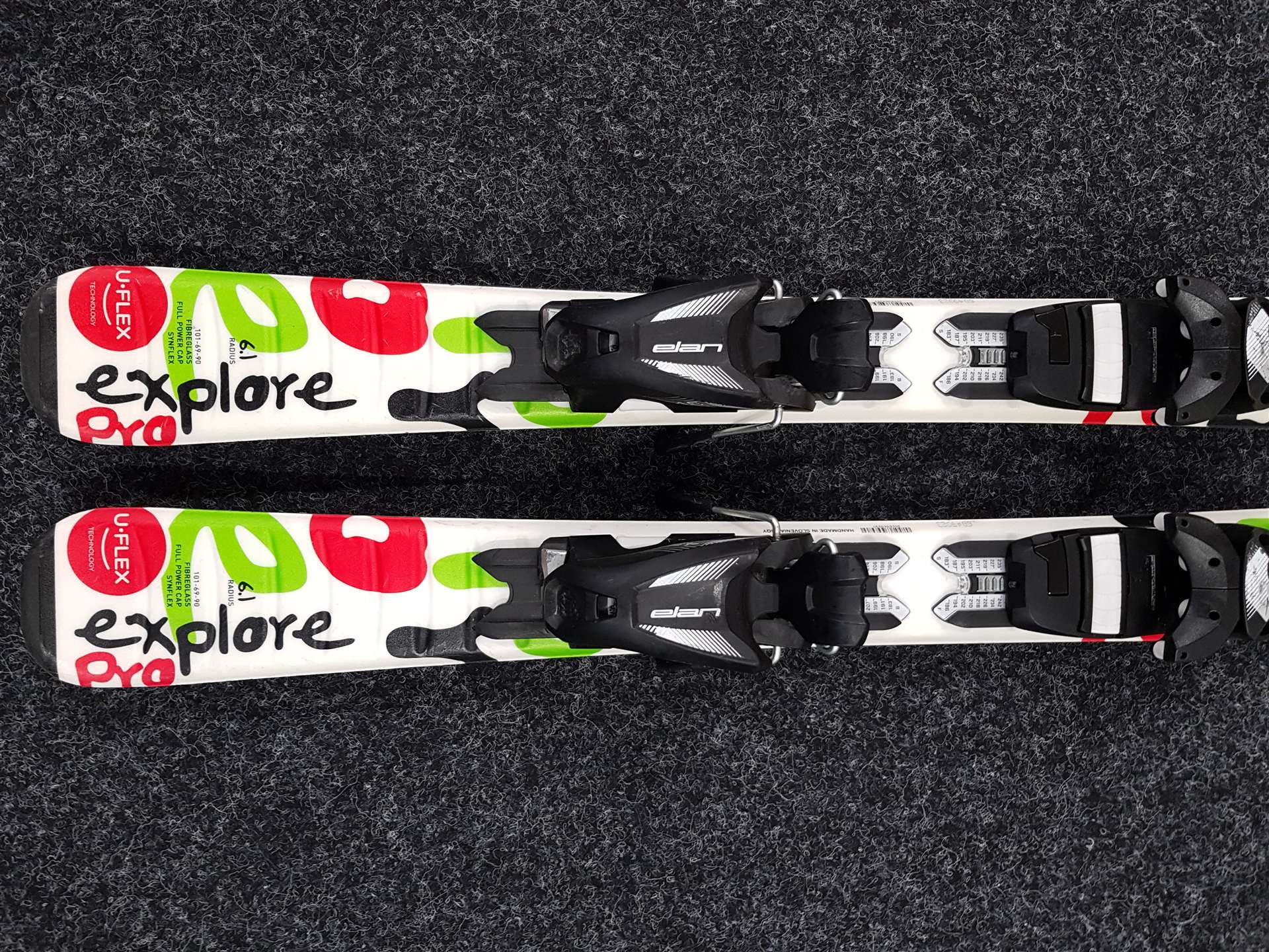 Skis enfant d'occasion ELAN Explore + fixations Elan EL 4.5