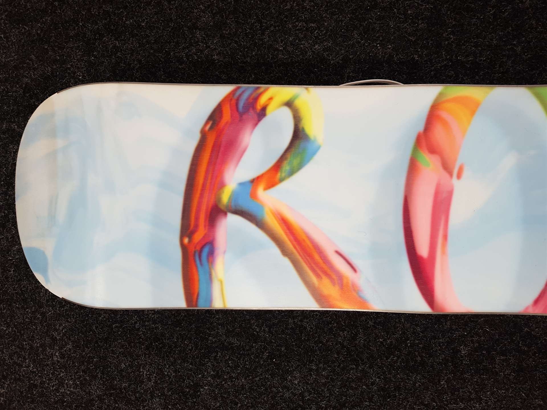 Snowboard ROXY Ally Btx Banana Traction d'occasion + fixations B-Real Fastec taille S