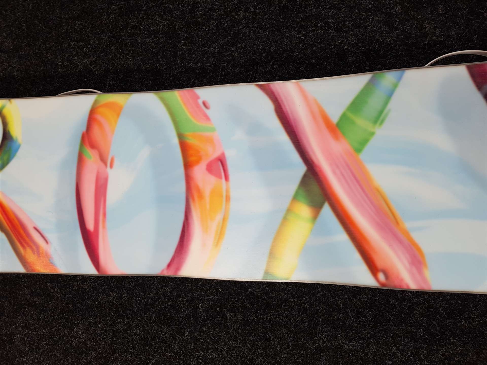 Snowboard ROXY Ally Btx Banana Traction d'occasion + fixations B-Real Fastec taille S