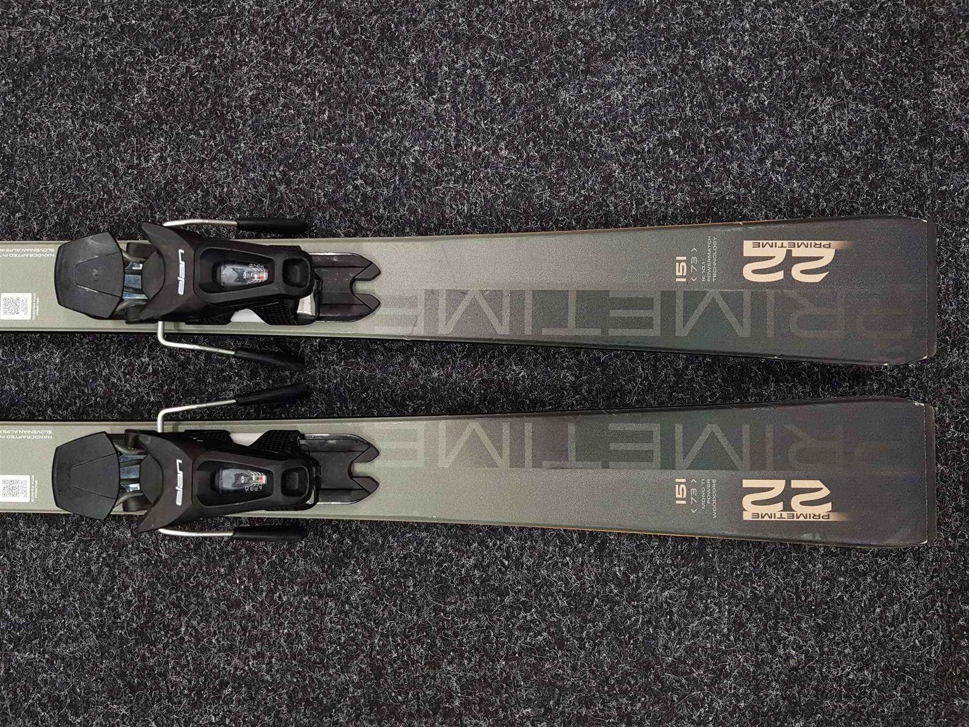 Használt ELAN Primetime 22 síléc + Elan EL 10 kötés
