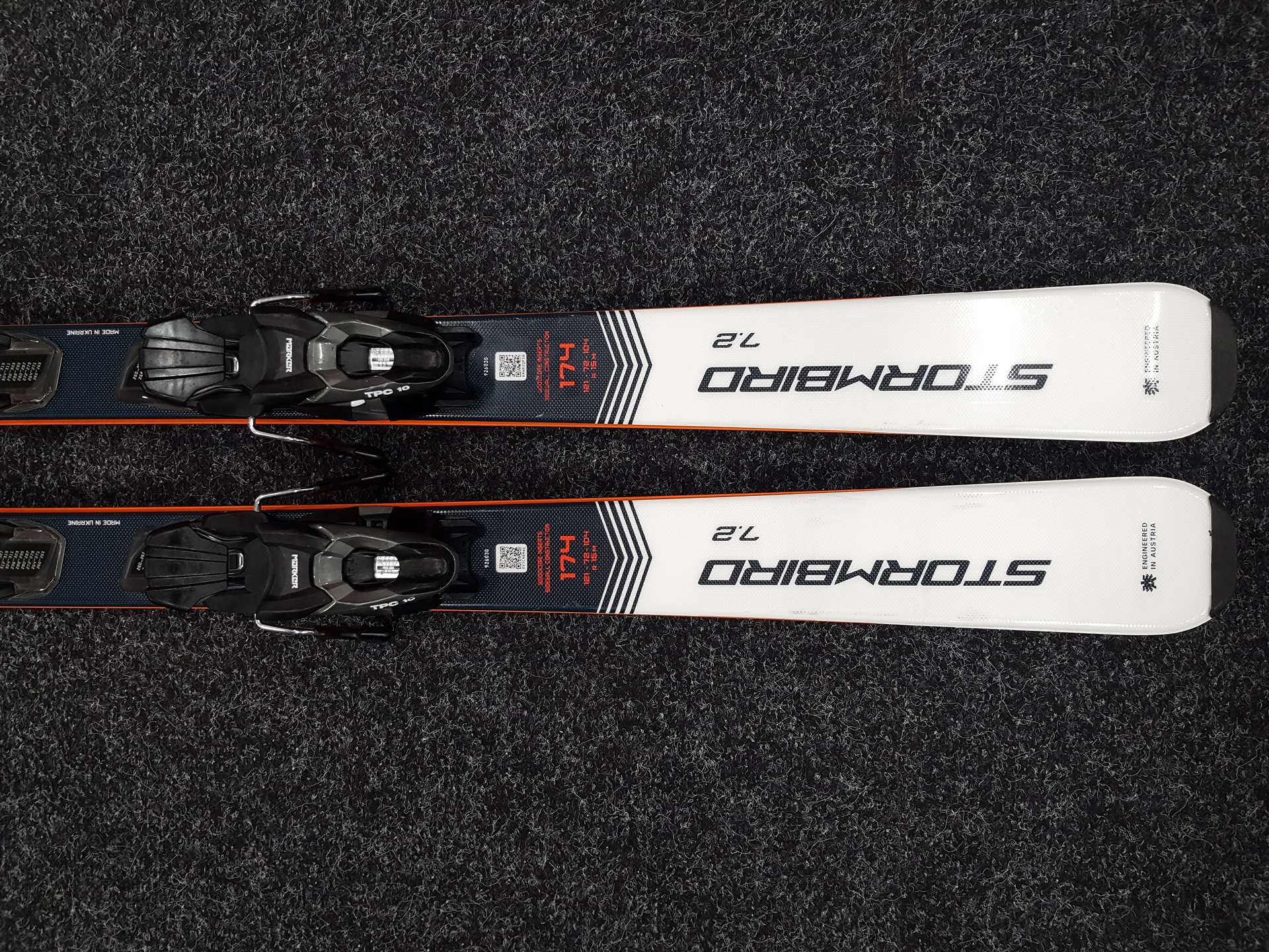 Skis d'occasion BLIZZARD Stormbird 7.2 + fixations Marker TPC 10