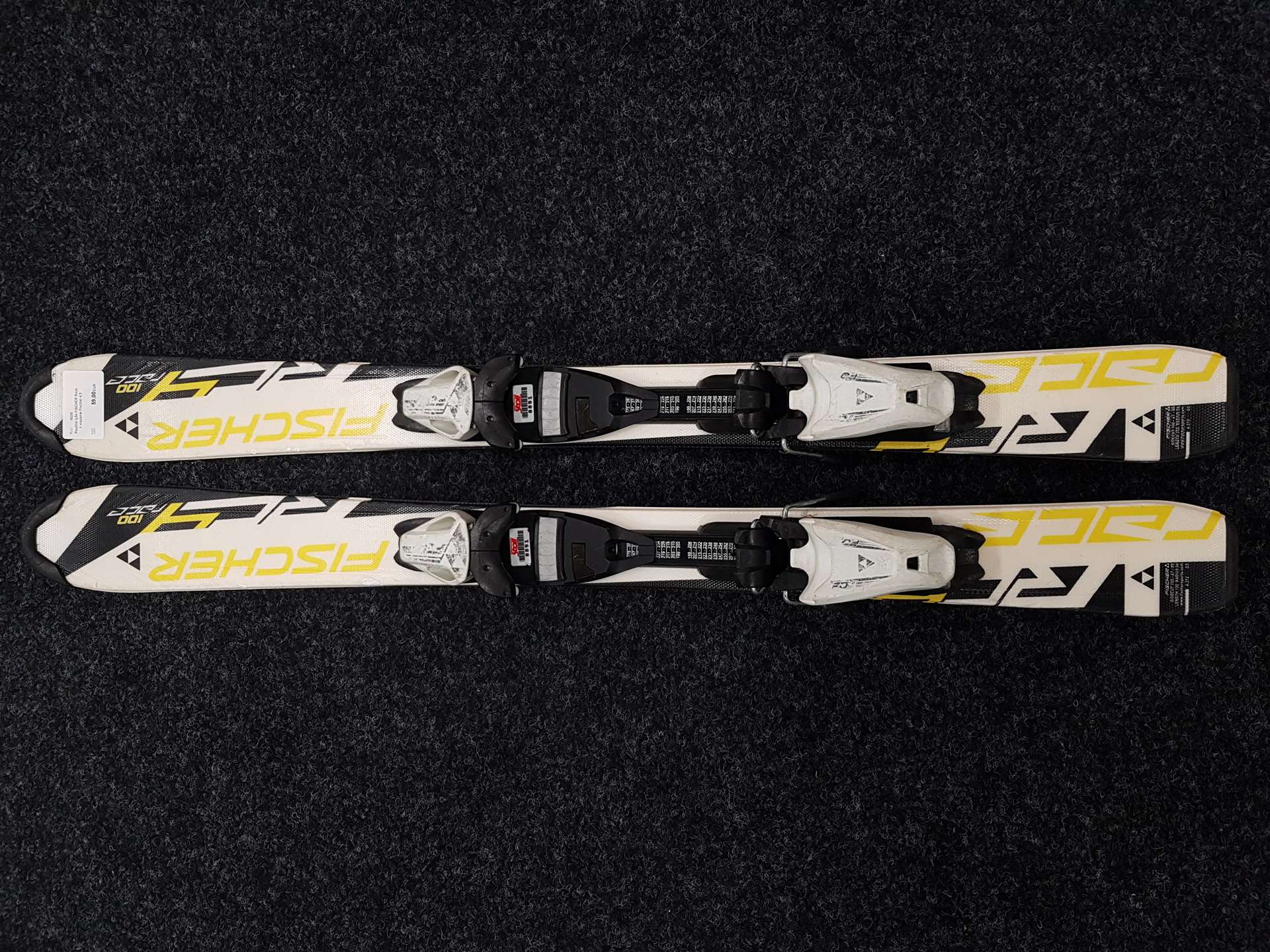 Skis de course FISCHER d'occasion + fixations Fischer 4.5
