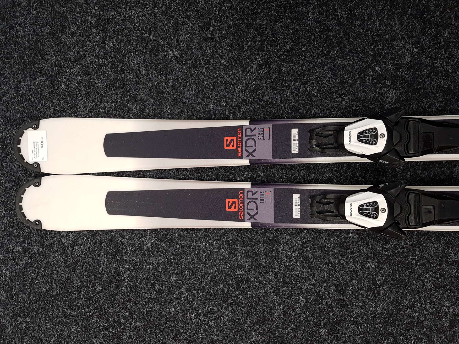Sci Salomon XDR Focus usati + attacchi Salomon Lithium 10