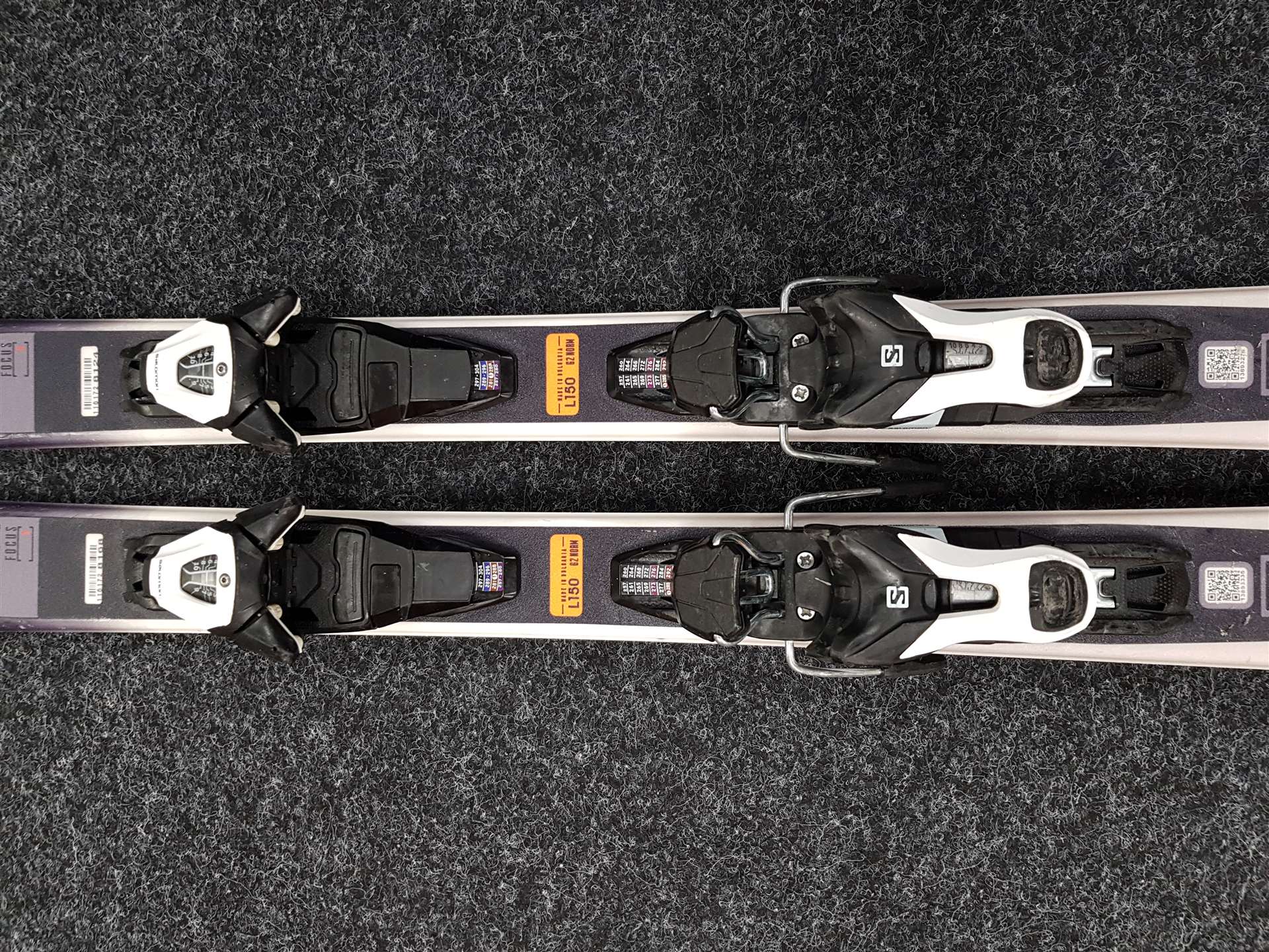 Sci Salomon XDR Focus usati + attacchi Salomon Lithium 10