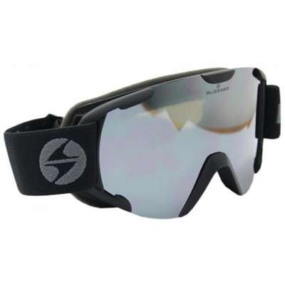 Brýle  BLIZ Ski Gog. 938 MAVZO, black matt, smoke lens S21 + silver coating