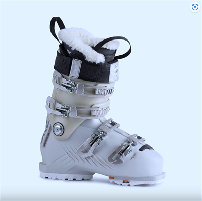 chaussures de ski Rossignol PURE HEAT GW-METAL SILVER-bottes