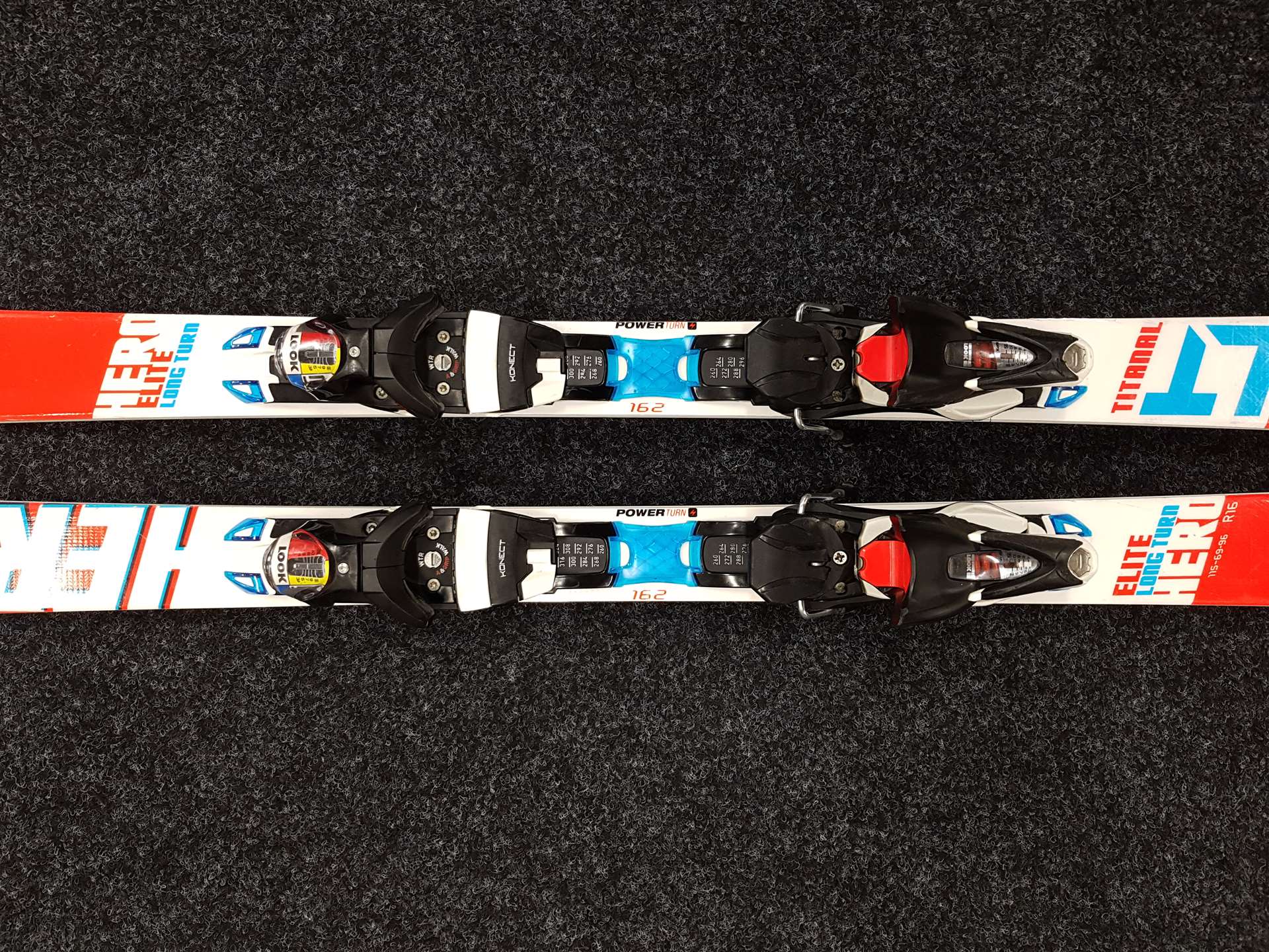 Použité lyže ROSSIGNOL Hero Elite LT + vázání Look SPX 12