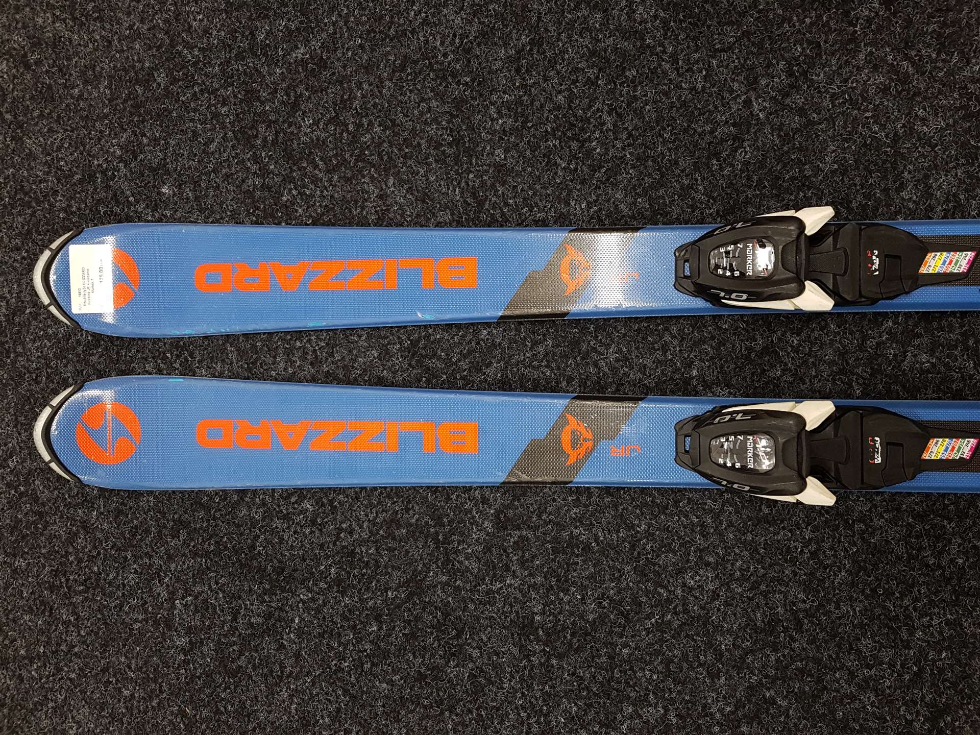 Použité lyže BLIZZARD Firebird JR + viazanie Marker 7