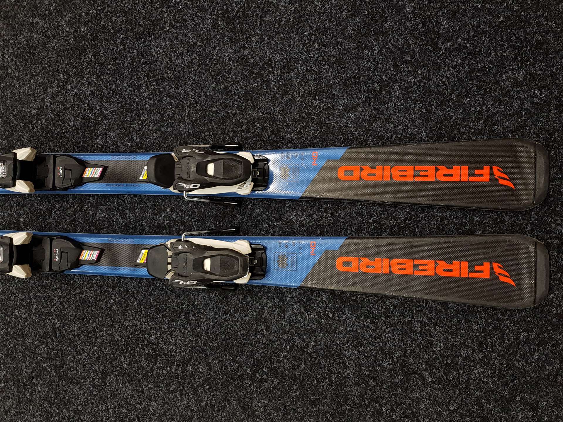 Použité lyže BLIZZARD Firebird JR + viazanie Marker 7