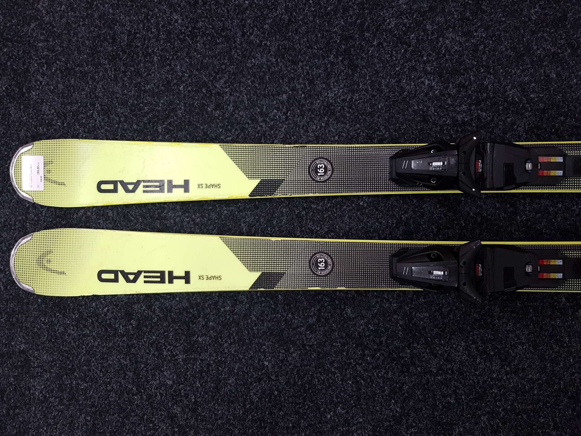 Použité lyže HEAD Shape SX + vázání Tyrolia PR 11