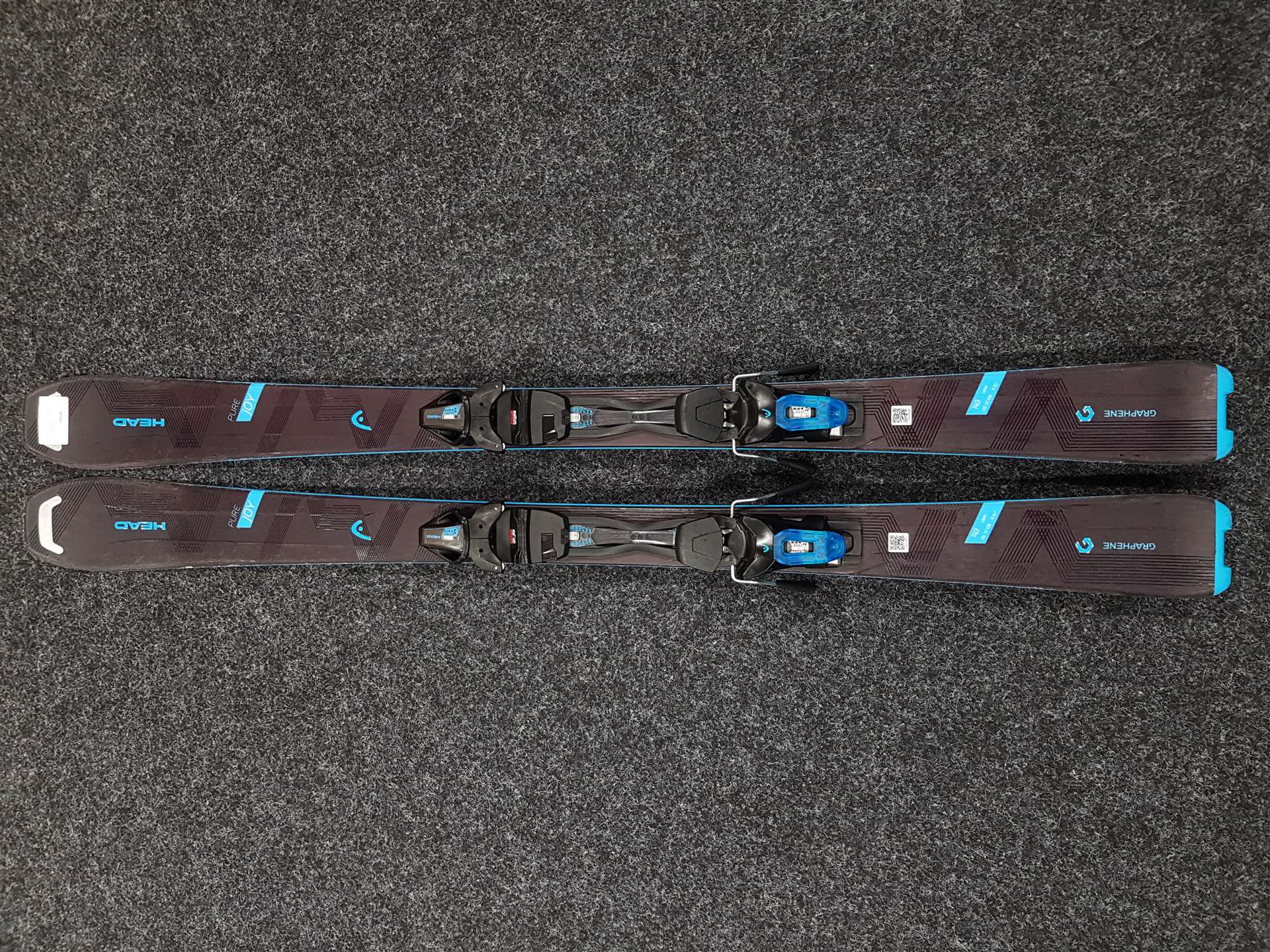 Gebrauchte Ski HEAD PURE JOY GRAPHENE + Bindungen Head JOY 9