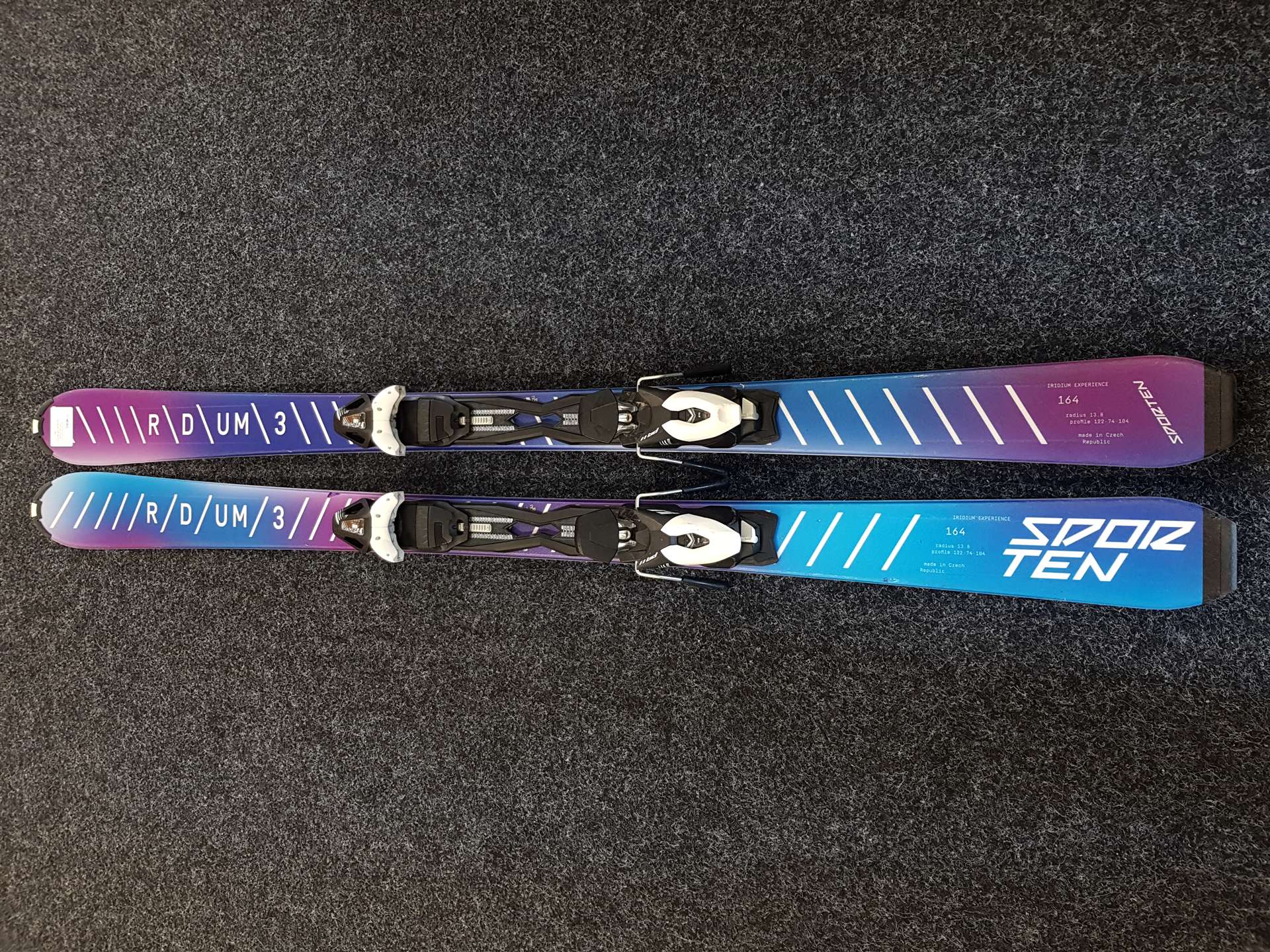 Skis SPORTEN Iridium Experience d'occasion + fixations Tyrolia PR 11