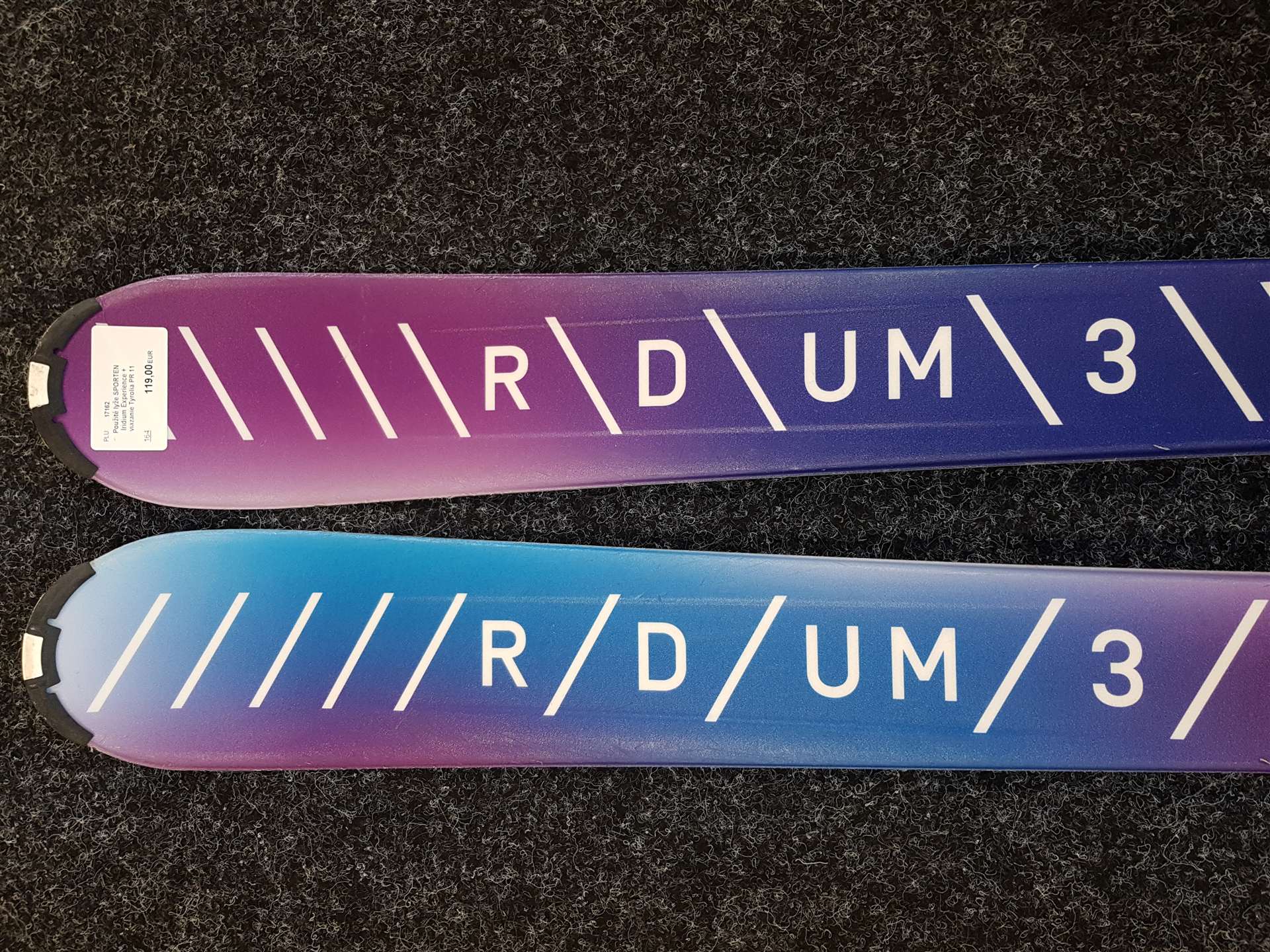 Skis SPORTEN Iridium Experience d'occasion + fixations Tyrolia PR 11