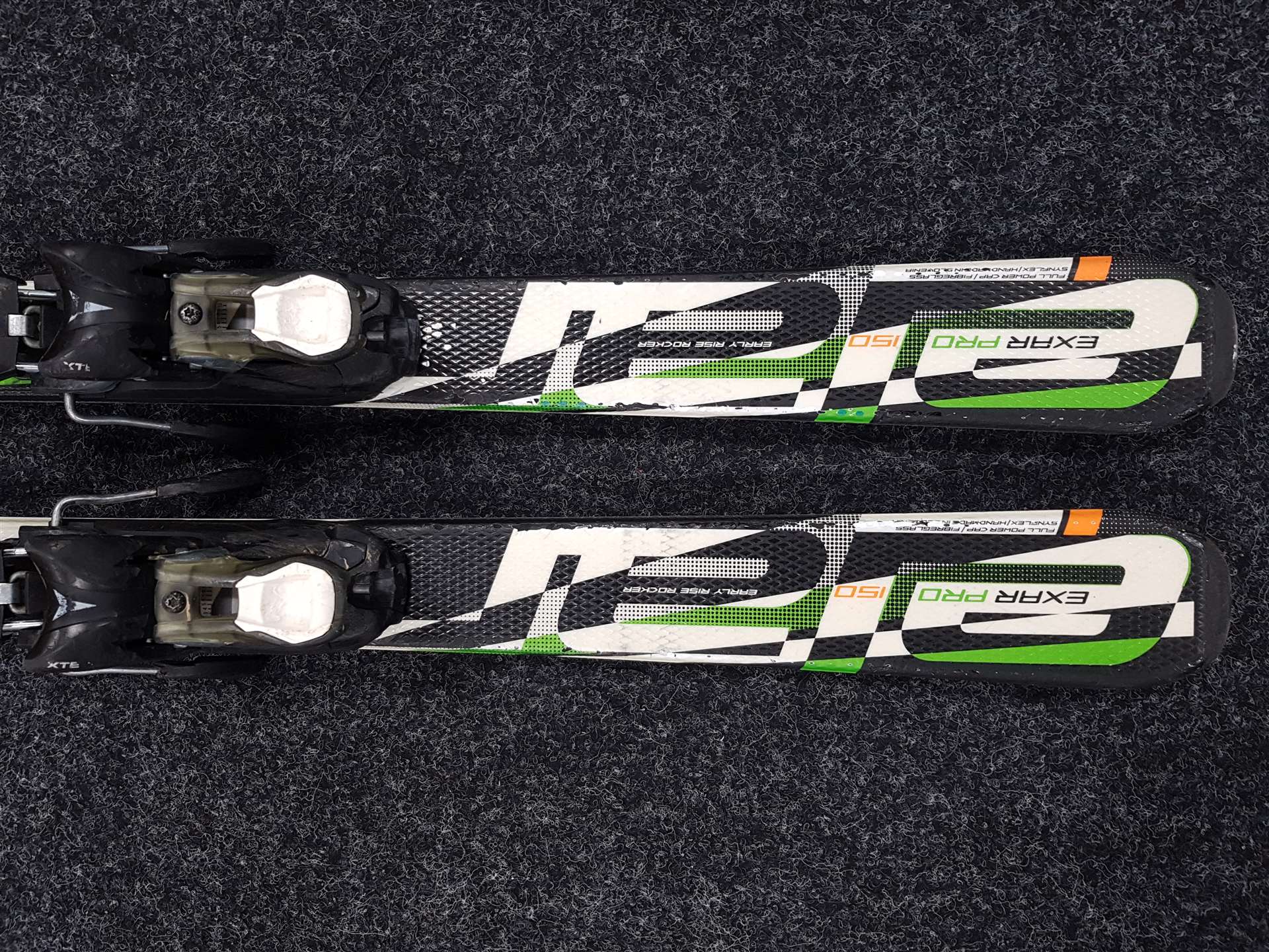 Použité lyže ELAN Exar Pro + viazanie Ezytrak 10