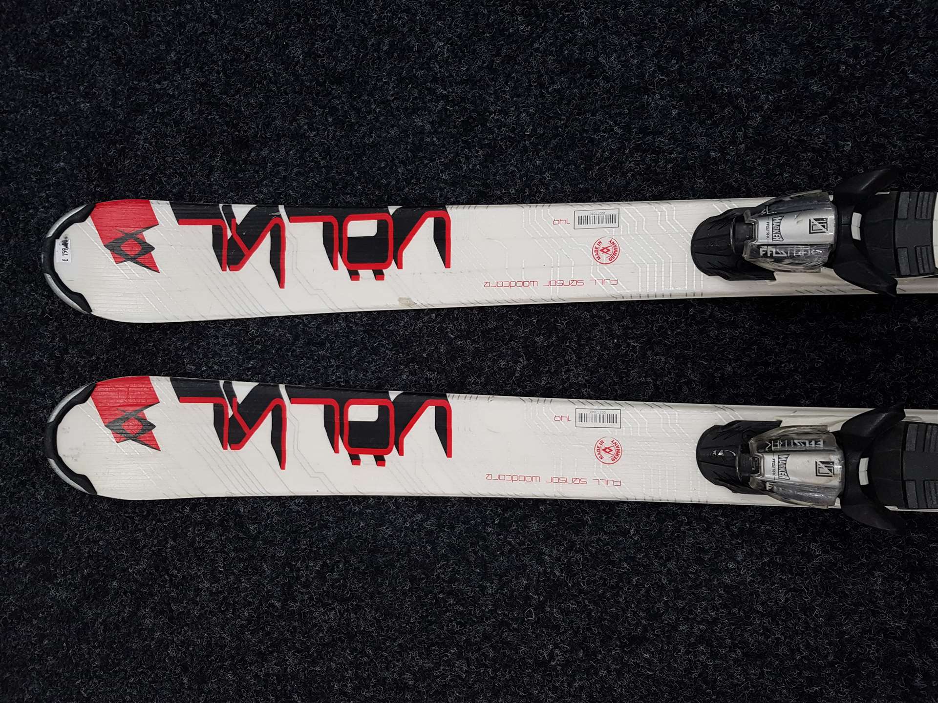 Używane narty VOLKL Code + wiązania Marker 10