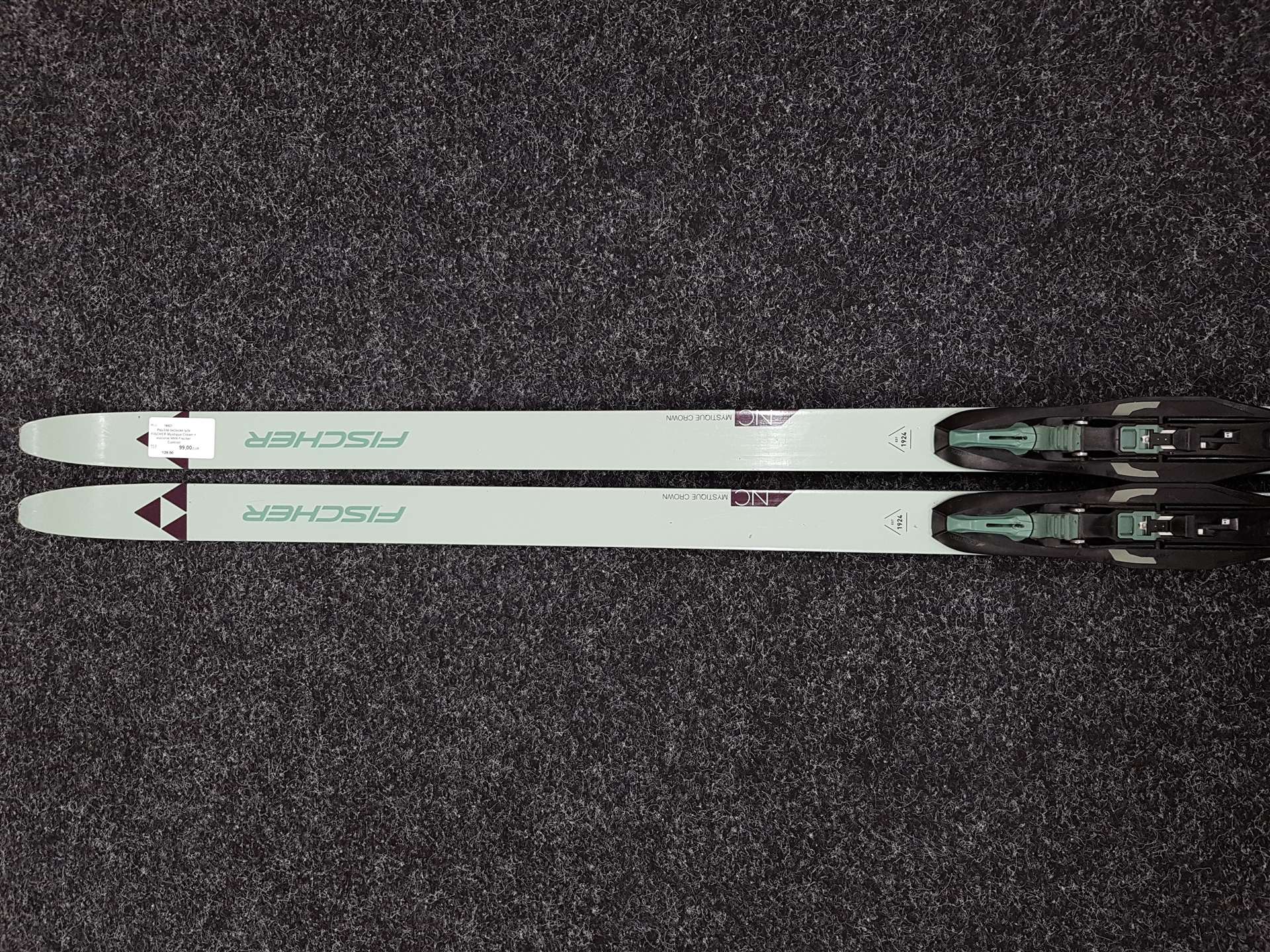 Použité bežecké lyže FISCHER Mystique Crown + viazanie NNN Fischer Controll