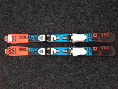 Schiuri VOLKL Racetiger GS 8 folosite + legături Marker 4.5