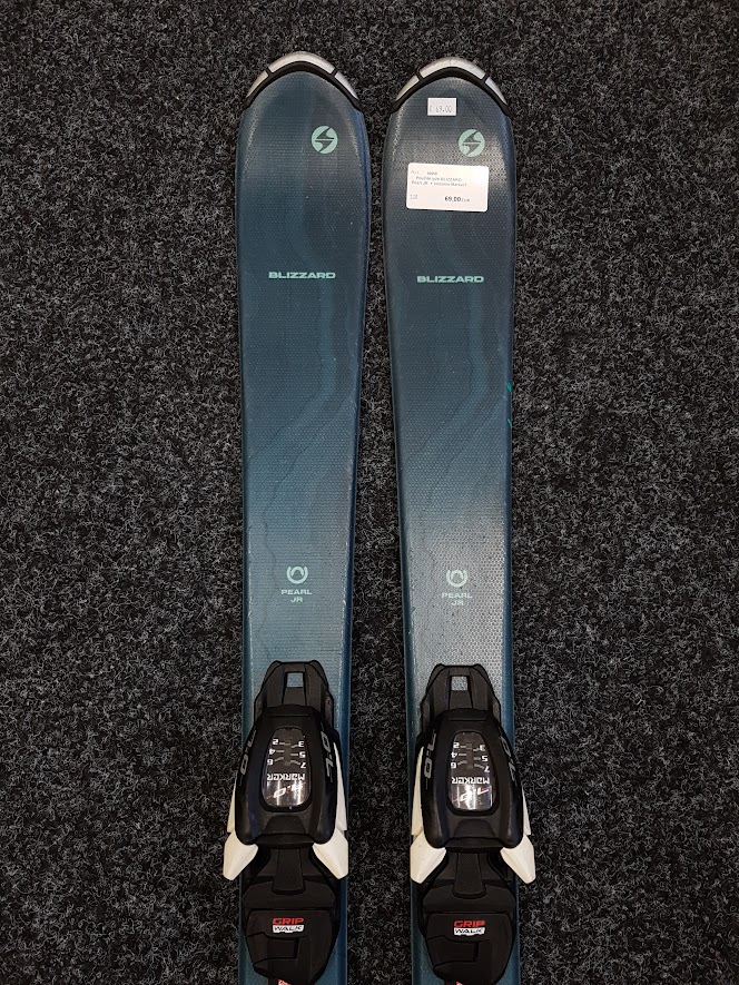 Sci BLIZZARD Pearl JR usati + attacchi Marker7