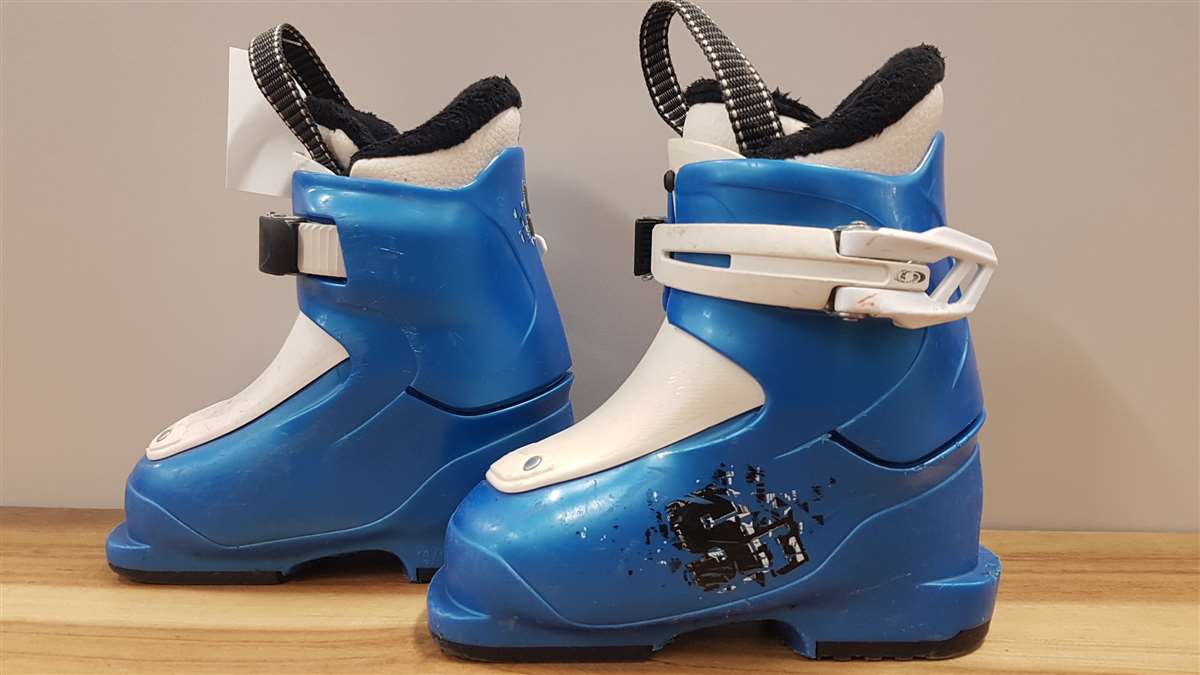 Buty narciarskie Bazar SALOMON niebieskie