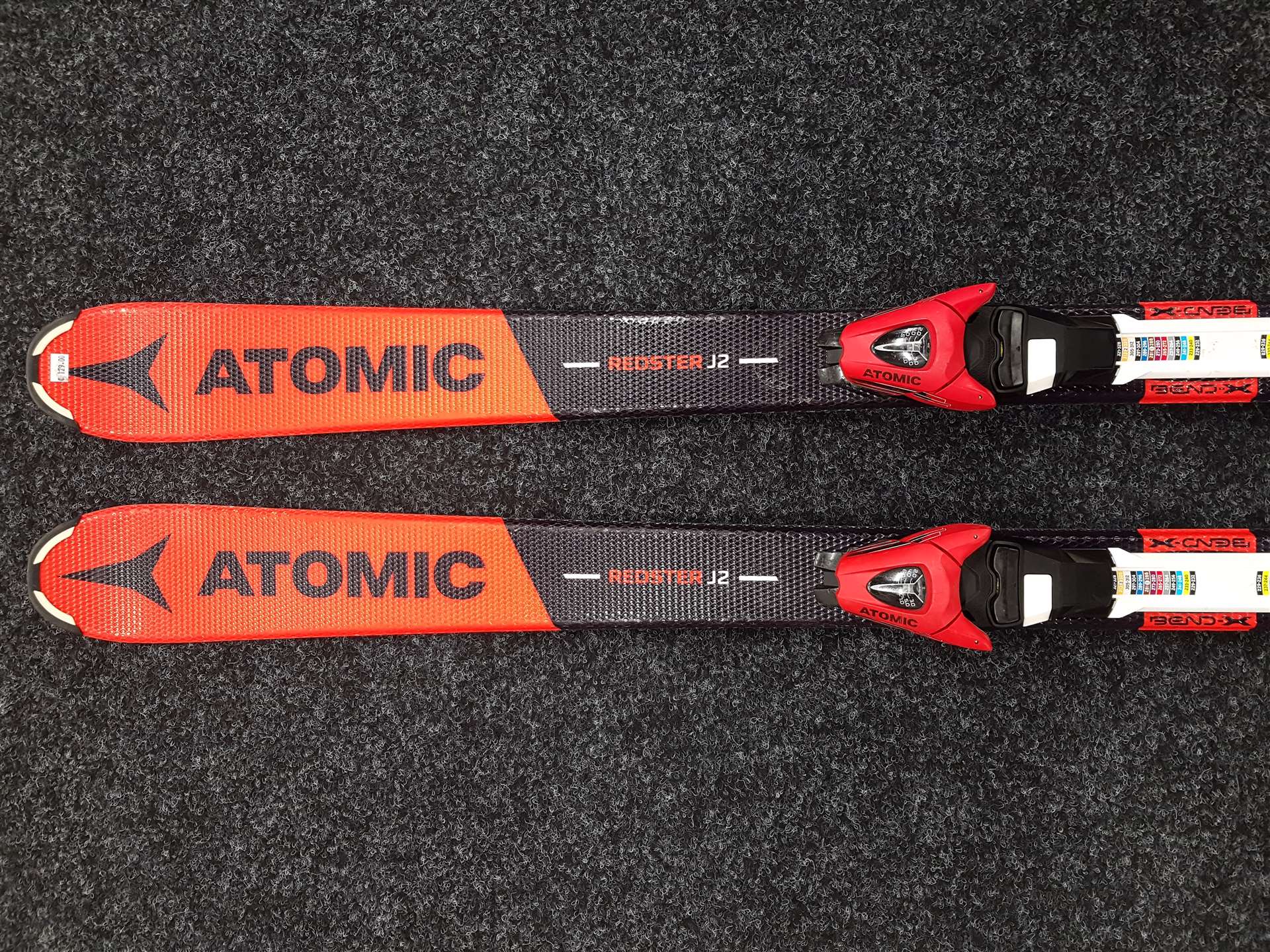 Použité lyže ATOMIC Redster J2 + vázání Atomic L7