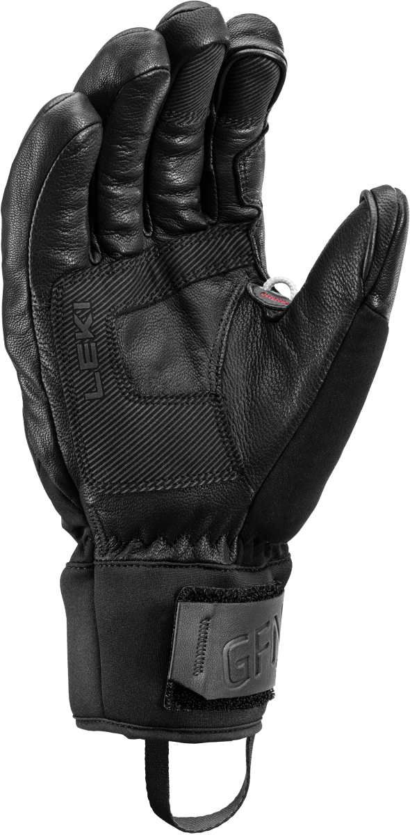 guanti Leki Griffin Base 3D, nero-grafite