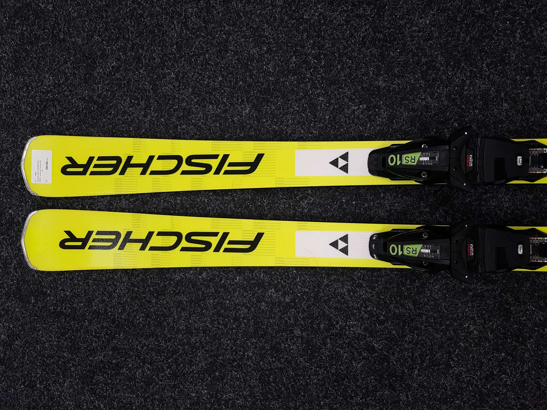 Gebrauchte FISCHER RC 4 PRO Ski + Fischer RS 10 Bindungen