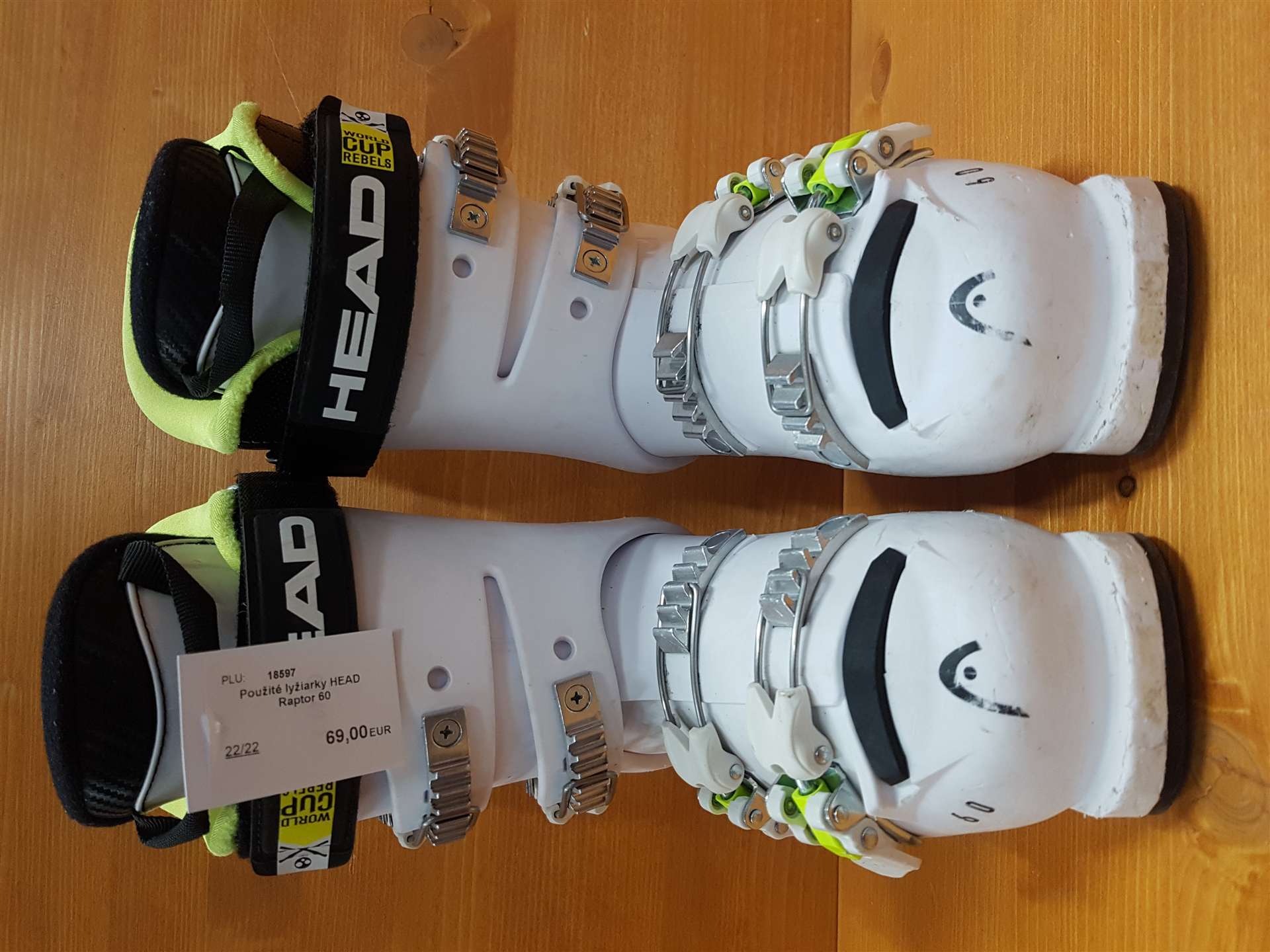 Bottes de ski HEAD Raptor 60 d'occasion