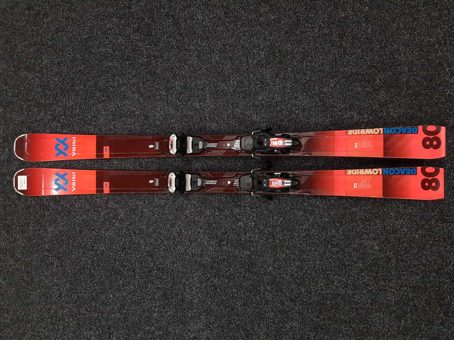 Schiuri VOLKL Deacon Lowride folosite + legături Marker Low Ride XL 13