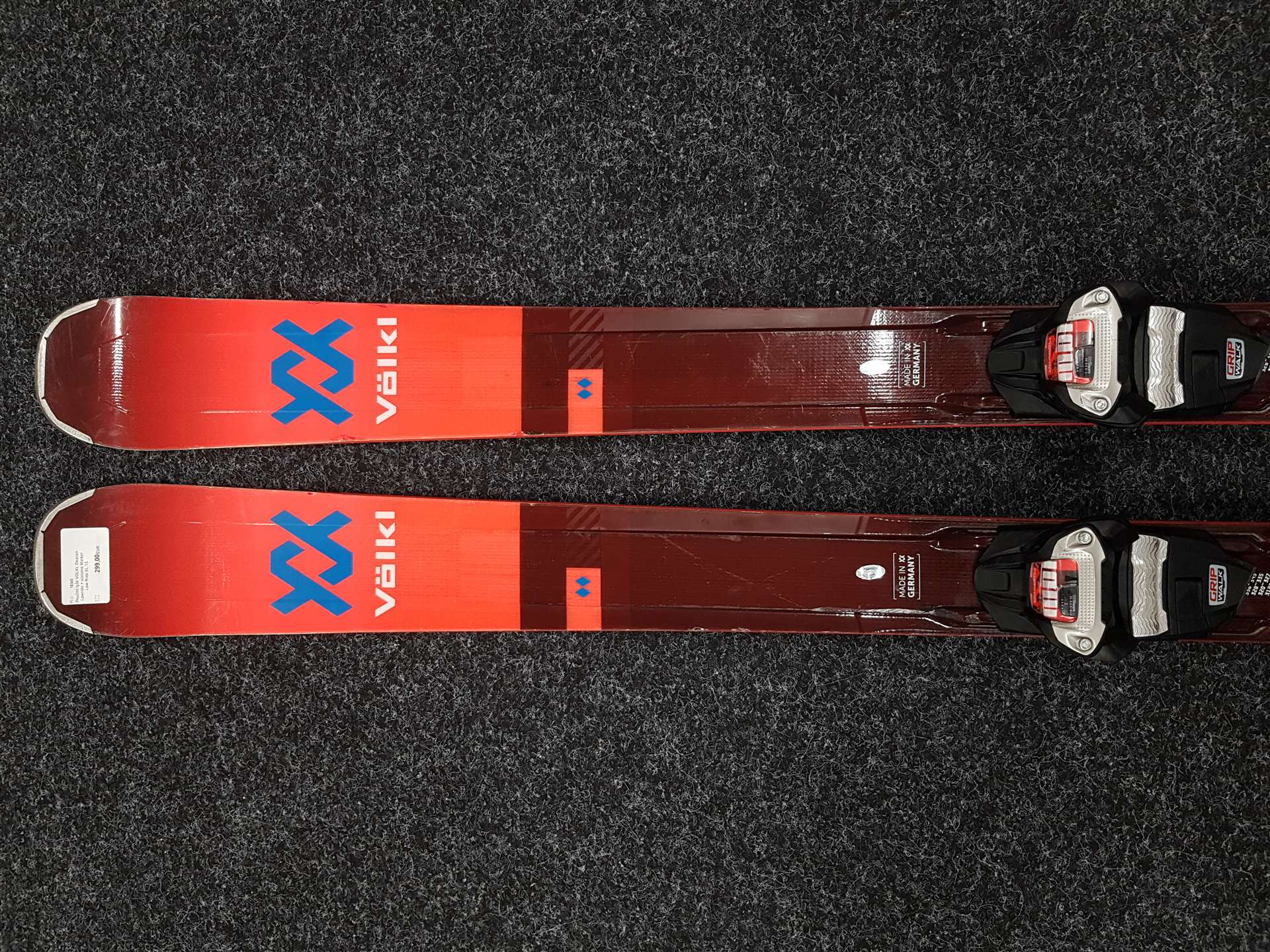 Schiuri VOLKL Deacon Lowride folosite + legături Marker Low Ride XL 13