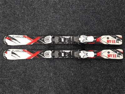 Skis enfant d'occasion TECNOPRO XT Team + fixations Marker 4.5
