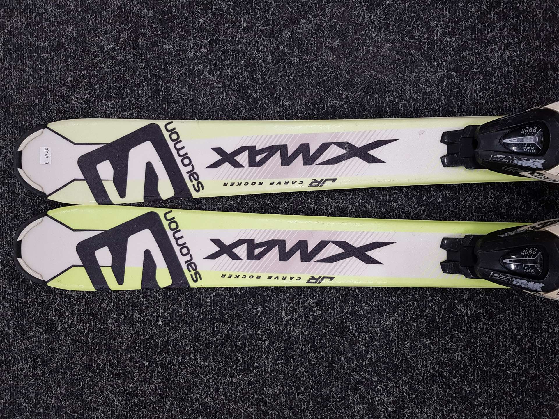 Używane narty Salomon Carve rocker JR xmax
