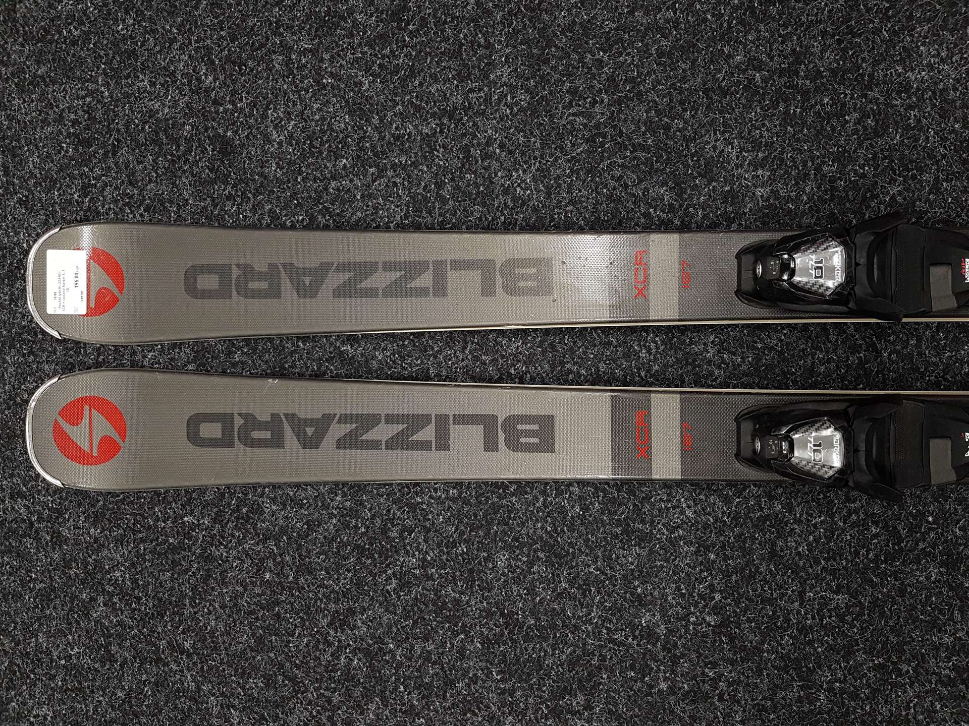 Używane narty BLIZZARD XCR + wiązania Marker TLT 10