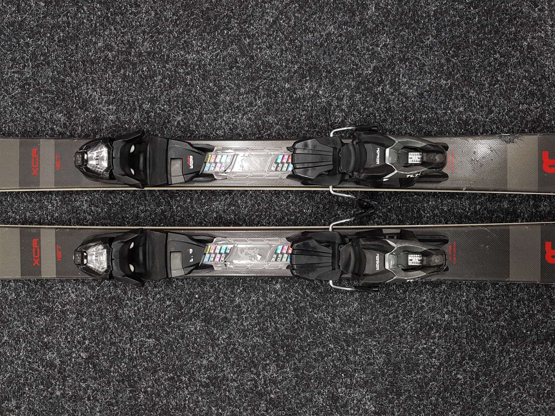 Używane narty BLIZZARD XCR + wiązania Marker TLT 10