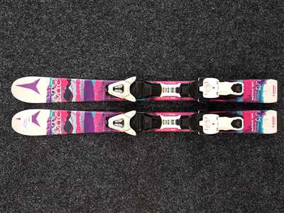 Skis enfant ATOMIC Vantage Girl d'occasion + fixations Atomic 4.5