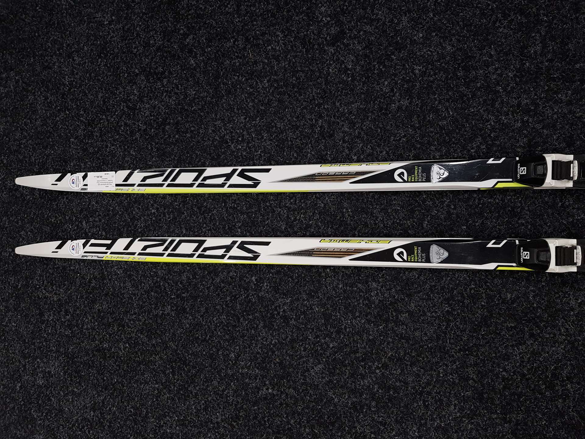Skis de fond SPORTEN Bohemia Plus d'occasion + fixations Salomon NNN