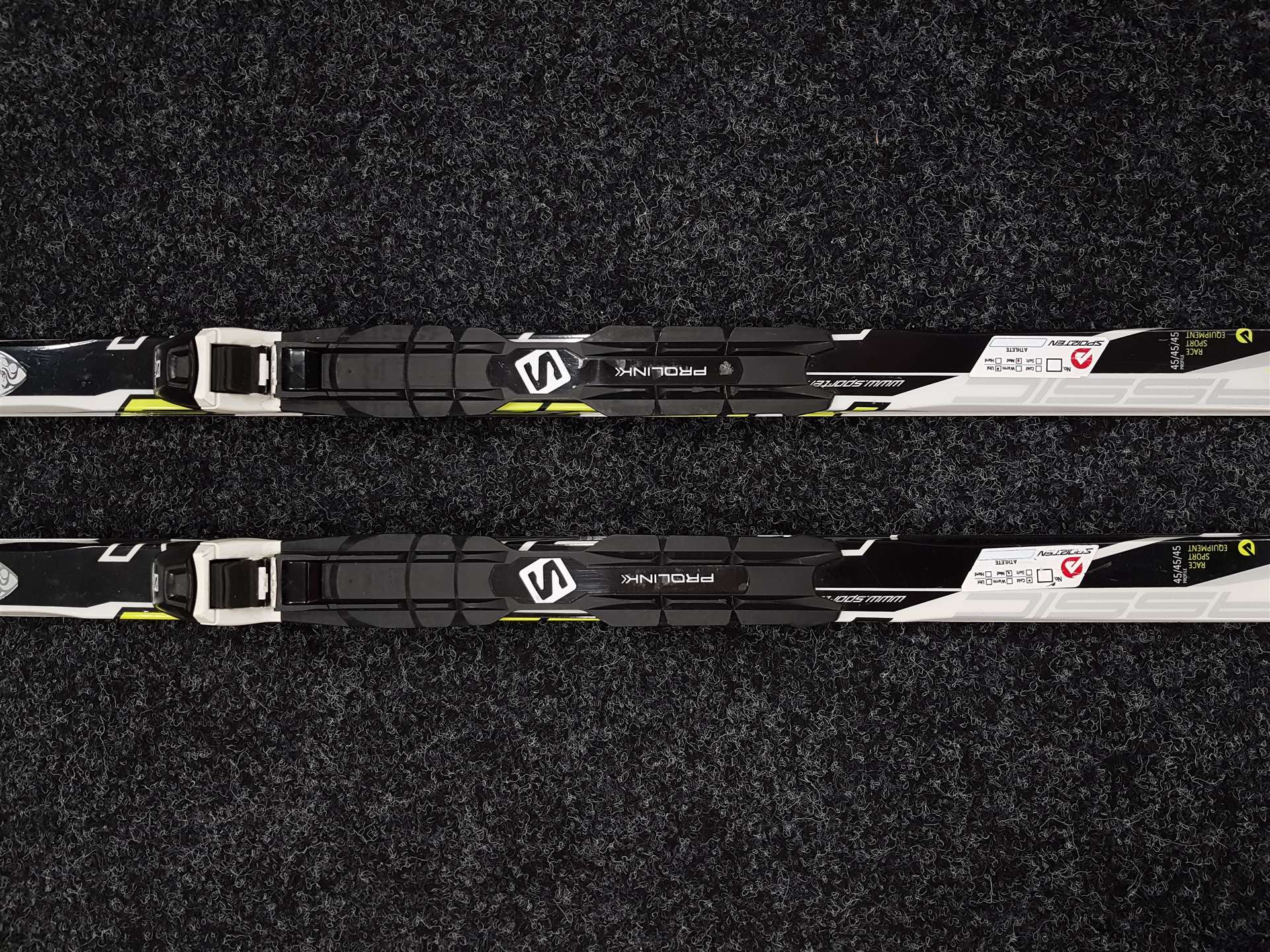 Skis de fond SPORTEN Bohemia Plus d'occasion + fixations Salomon NNN