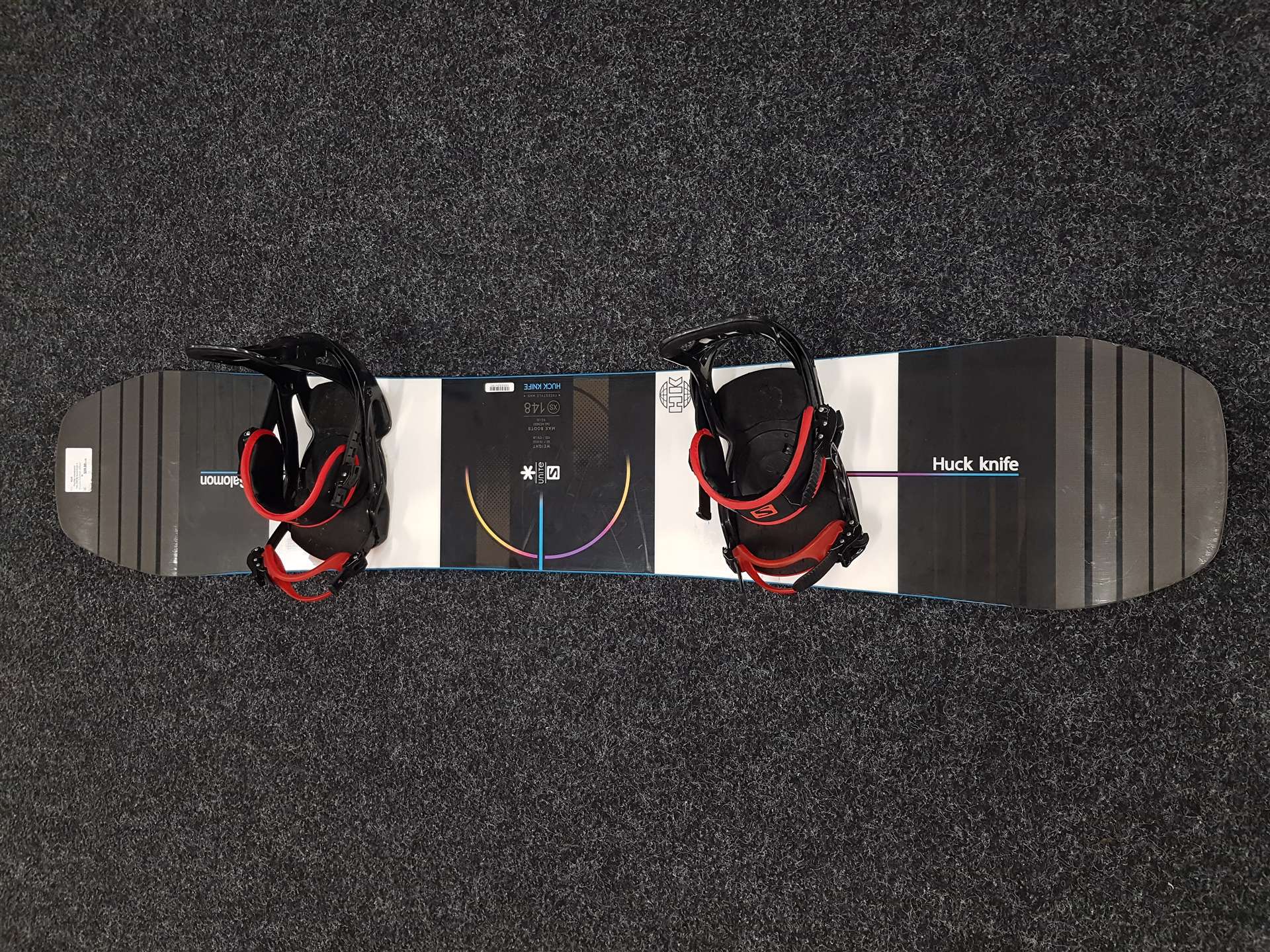 Használt SALOMON Huck Knife snowboard + Salomon kötés M-es méret