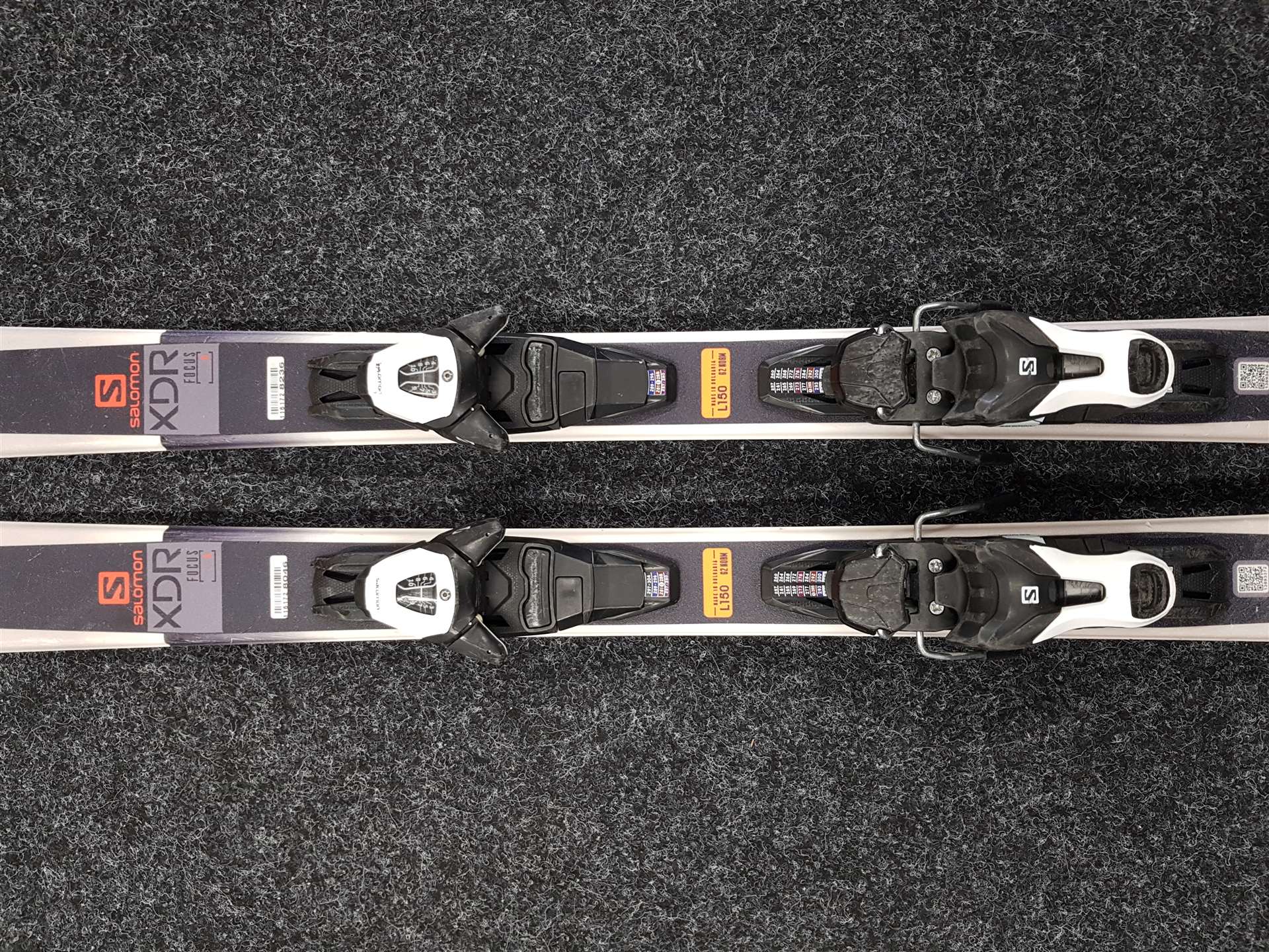 Sci SALOMON XDR Focus R usati + attacchi Salomon Lithium 10