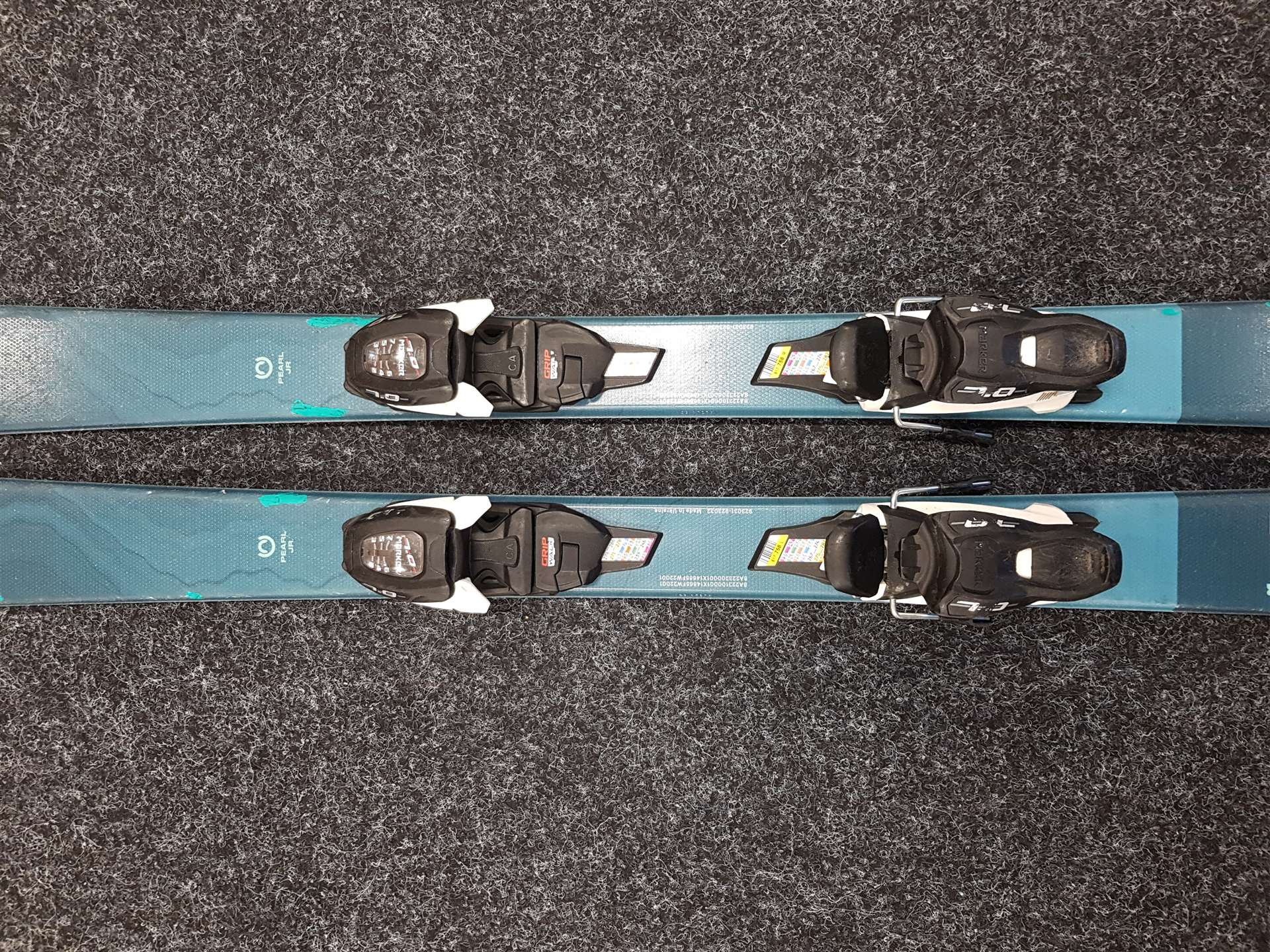 Schiuri pentru copii folosite BLIZZARD Pearl + legături Marker 7