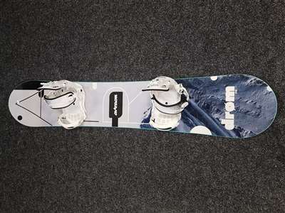 Gebrauchtes Airtracks Drom Snowboard + Airtracks Bindungen Größe M