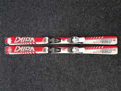 Použité dětské lyže VOLKL Racetiger GS Junior + vázání Marker 4.5