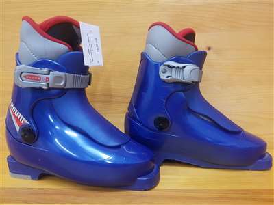 Bazárové lyžařské boty Penguin modré