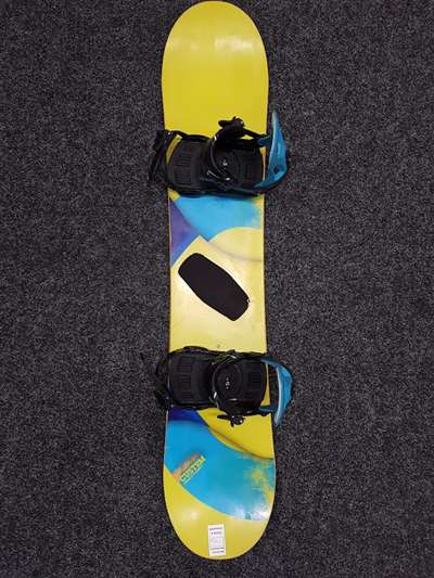Tabla de snowboard Burton Custom + fijaciones SP talla S/M