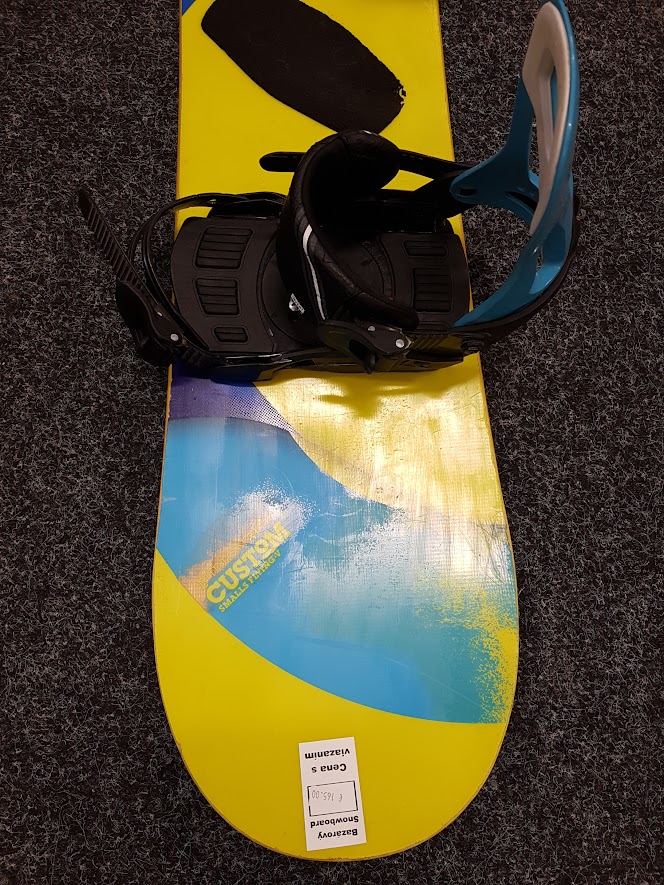 Bazárový snowboard Burton Custom + viazanie SP veľkosť S/M