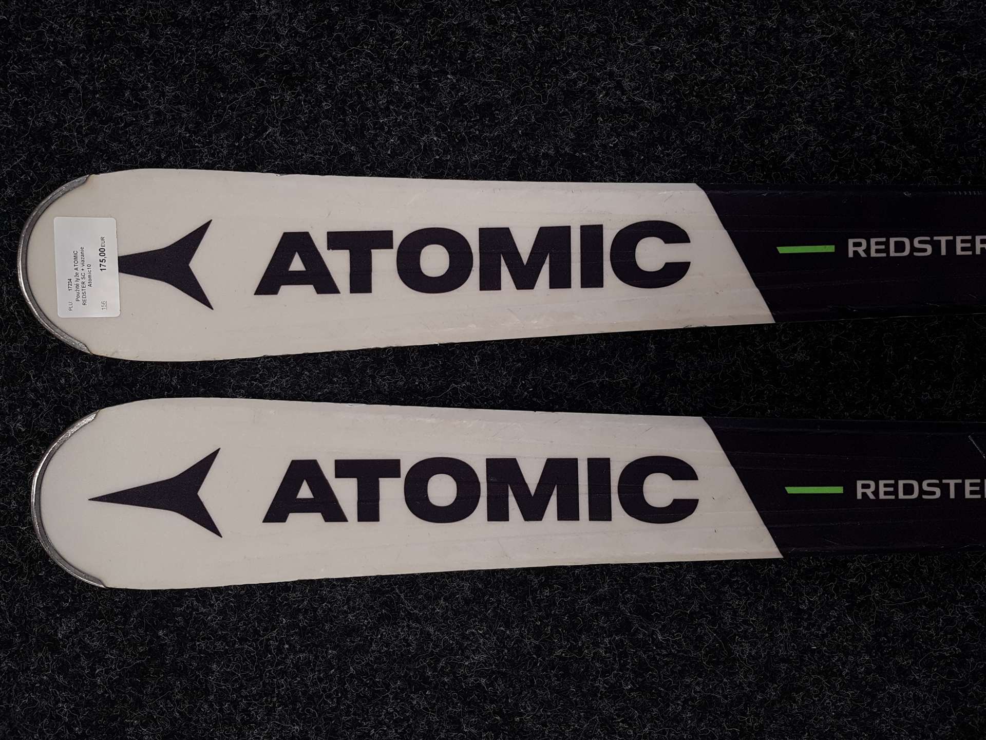 Skis ATOMIC REDSTER SC d'occasion + fixations Atomic10