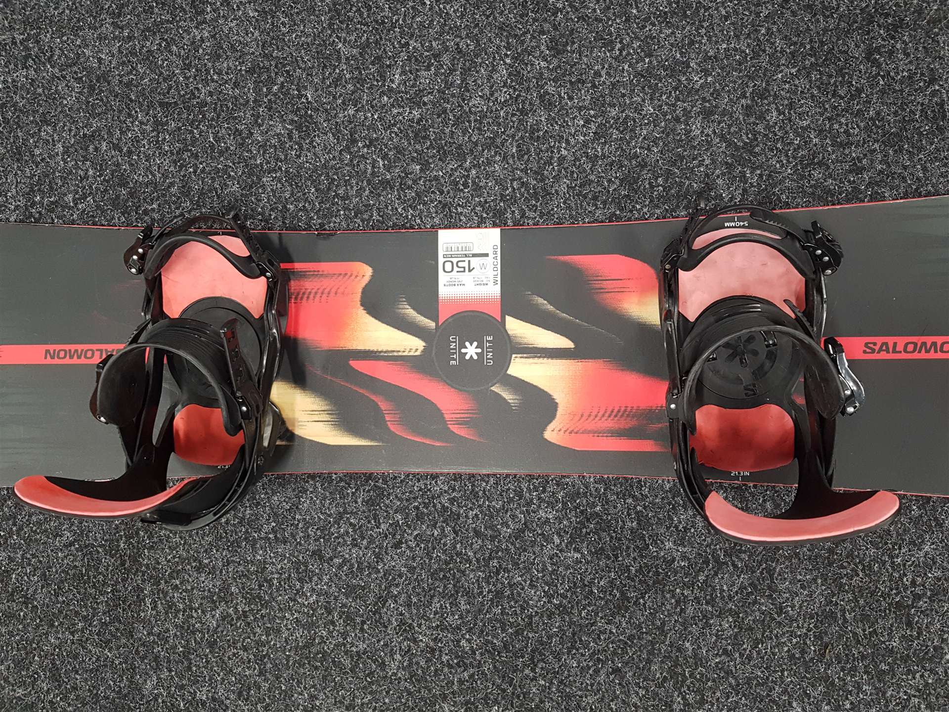Używana deska snowboardowa SALOMON Wildcard + wiązania Salomon rozmiar M