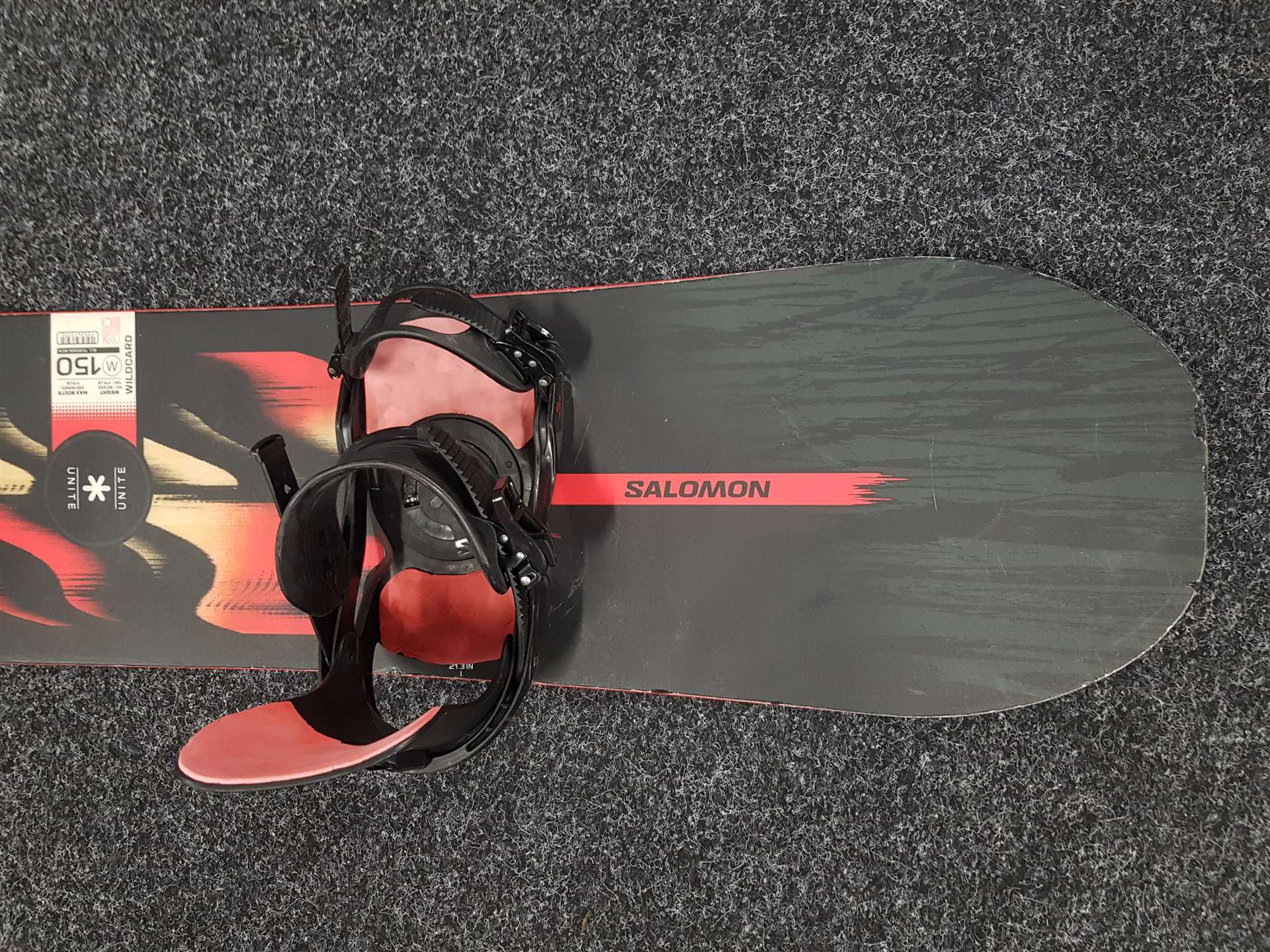 Używana deska snowboardowa SALOMON Wildcard + wiązania Salomon rozmiar M