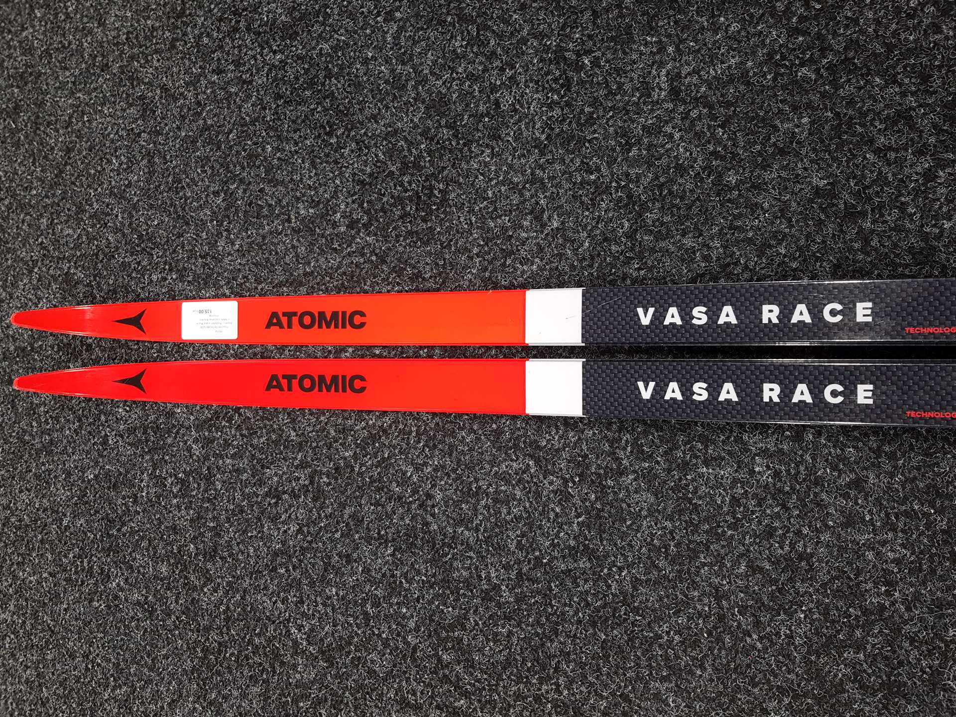 Gebrauchte Atomic Redster Vasa Race Langlaufski + NNN Atomic Prolink Bindungen