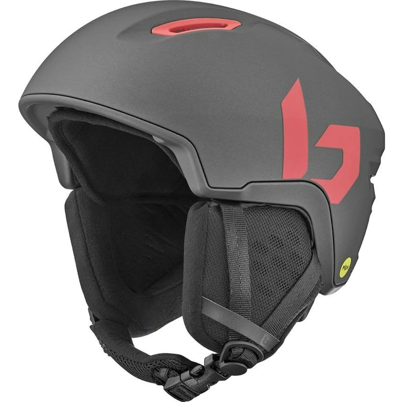 casque de ski Bollé ATMOS MIPS Titanium Red Matte