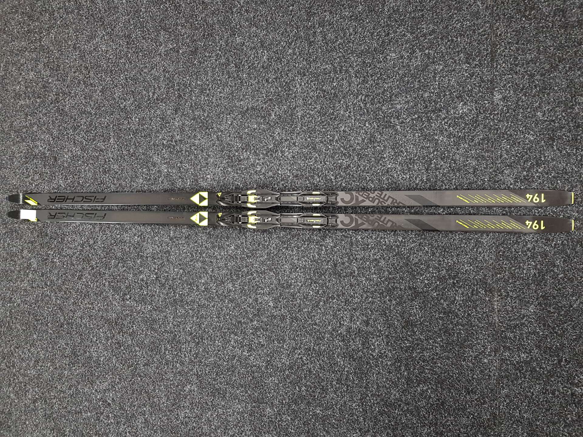 Gebrauchte FISCHER XC Superlite Crown Langlaufski + NNN Fischer Control Bindungen
